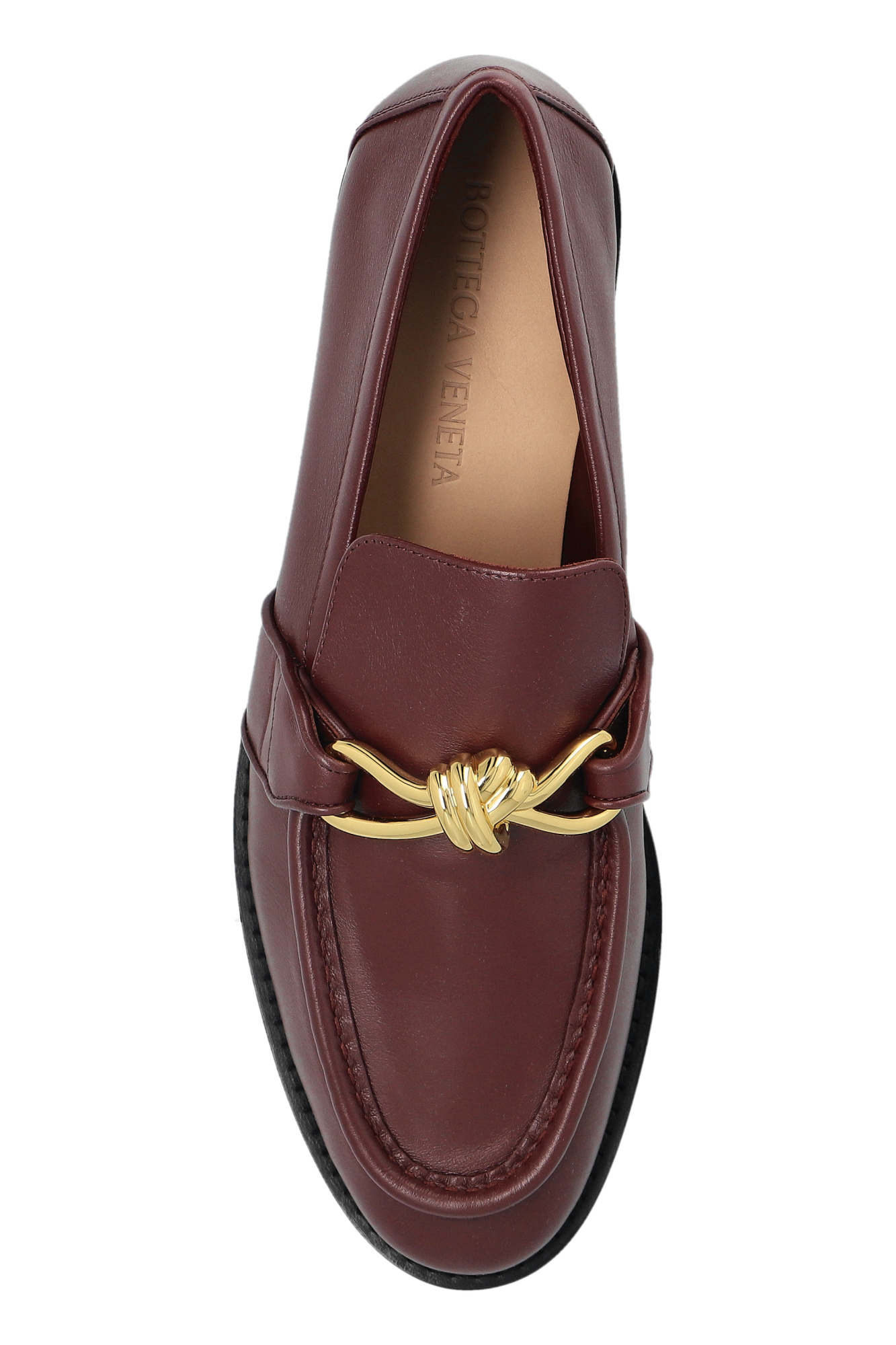 ローファー・オックスフォード BOTTEGA VENETA 796697.V5DZ0 Loafers Bottega Veneta® Women's Astaire Loafer in Pinecone. Shop